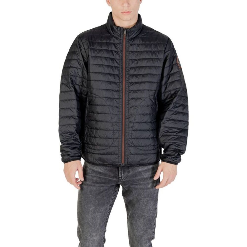 Napapijri Black Polyamide Men's Coat